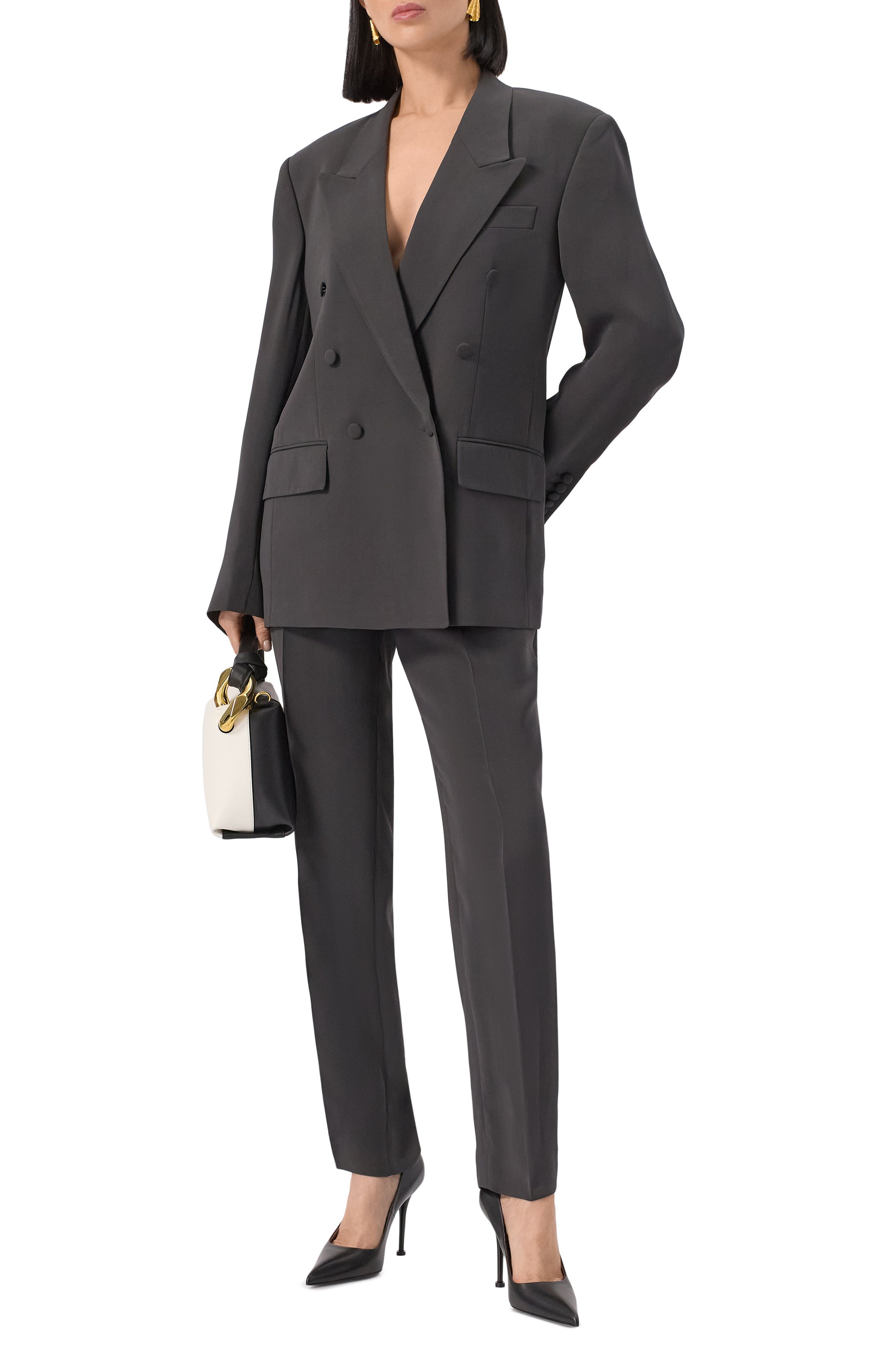 Шелковые брюки JACOB LEE, арт. WTP057SS25-SCBO, фото 2