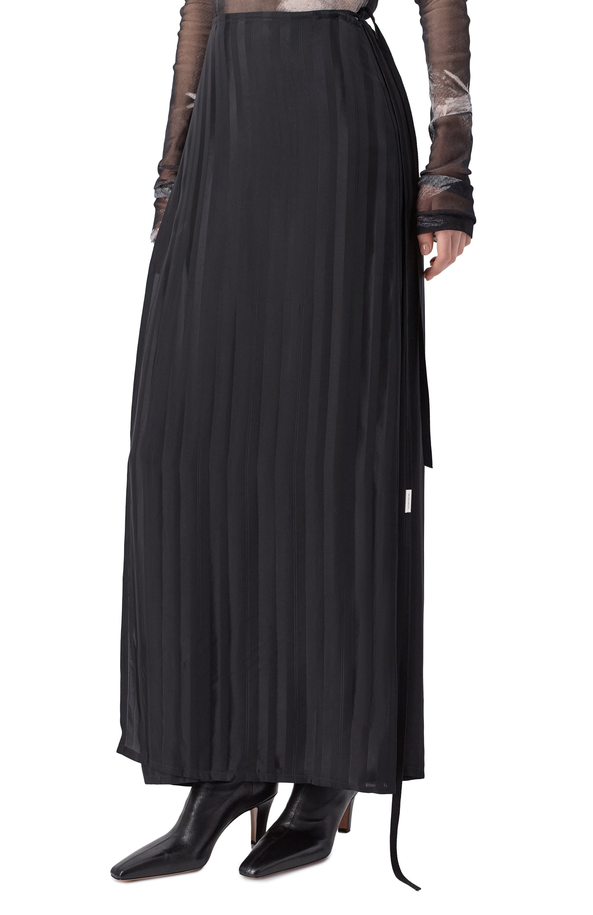 Юбка из вискозы ANN DEMEULEMEESTER, арт. B0012715/FA564, фото 3