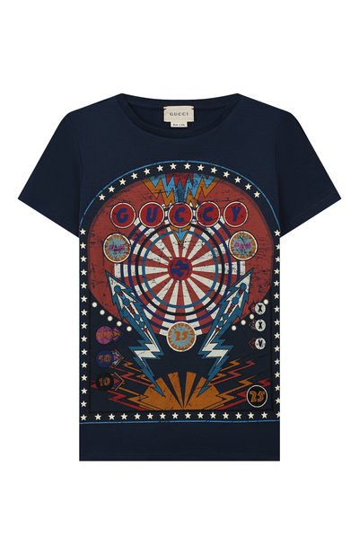 Хлопковая футболка GUCCI, арт. 547559/XJBC4, фото 1