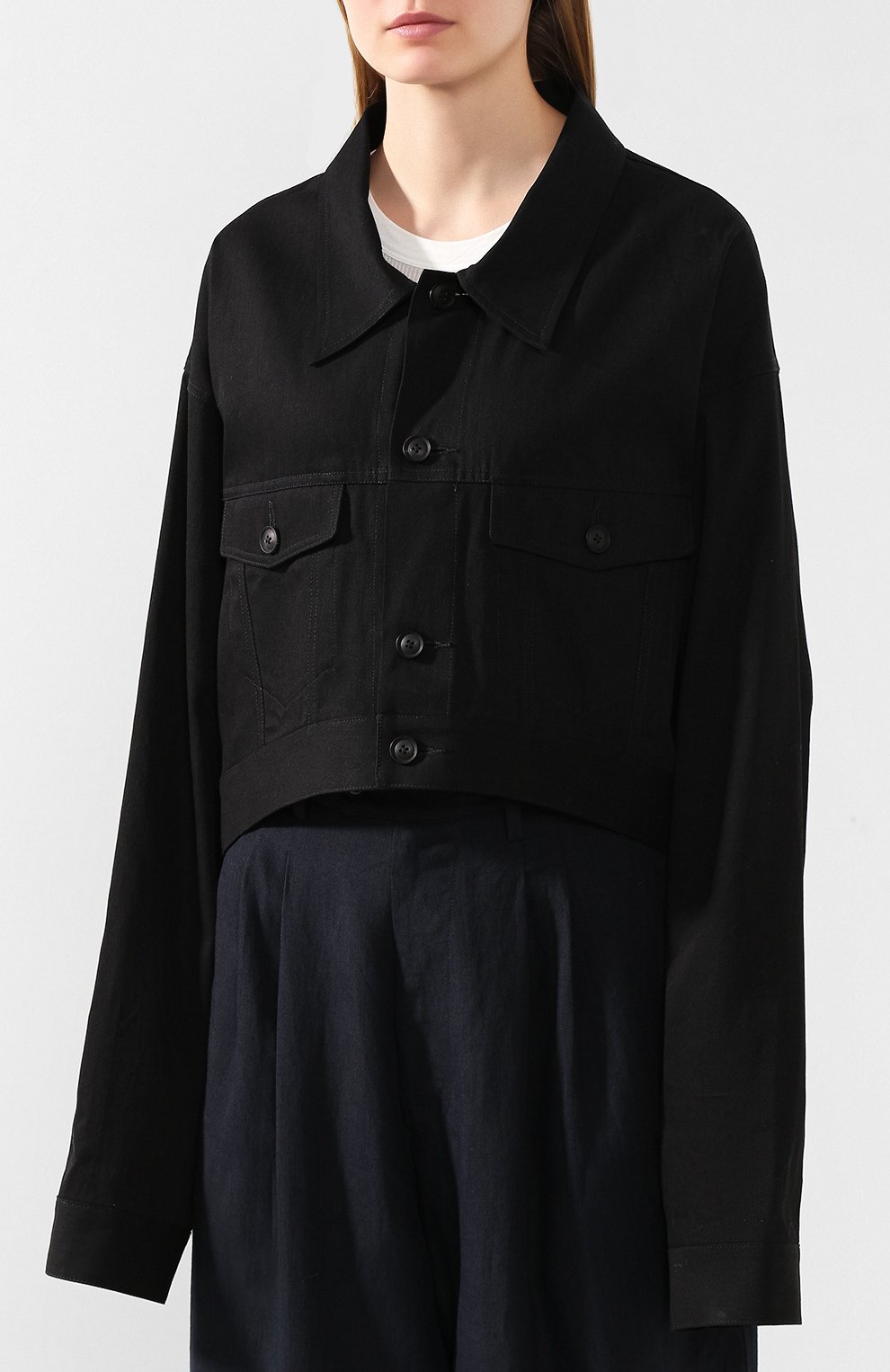 Джинсовая куртка YOHJI YAMAMOTO, арт. FS-J53-002, фото 6