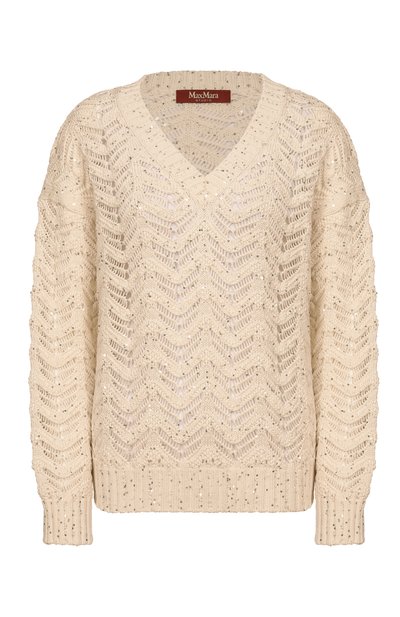 Женский хлопковый свитер MAX MARA STUDIO, арт. MSTFELIN0