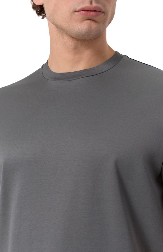 Хлопковая футболка MVST M26.CSM.K423/YAMU Серый  M26.CSM.K423/YAMU Фото 5