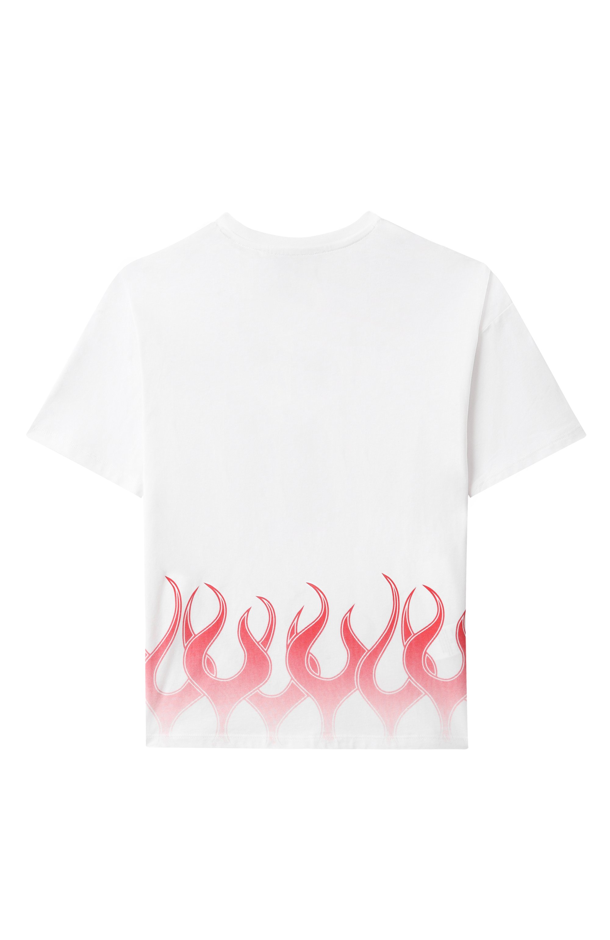 Хлопковая футболка VISION OF SUPER белого цвета по цене 5810 руб., арт. TSV4102J, фото 2 Хлопковая футболка VISION OF SUPER, арт. TSV4102J, фото 2