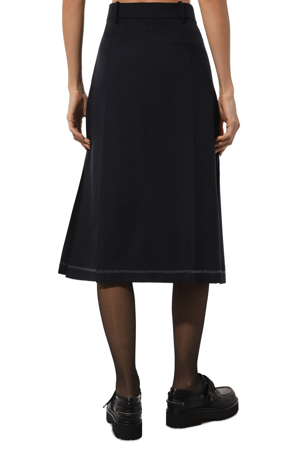 Шерстяная юбка MARNI, арт. G0MA0656U0/TW839, фото 4