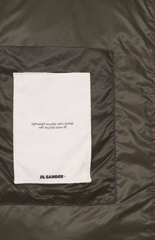 Пуховая куртка Jil Sander J47AF0153-J70122 Хаки  J47AF0153-J70122 Фото 6