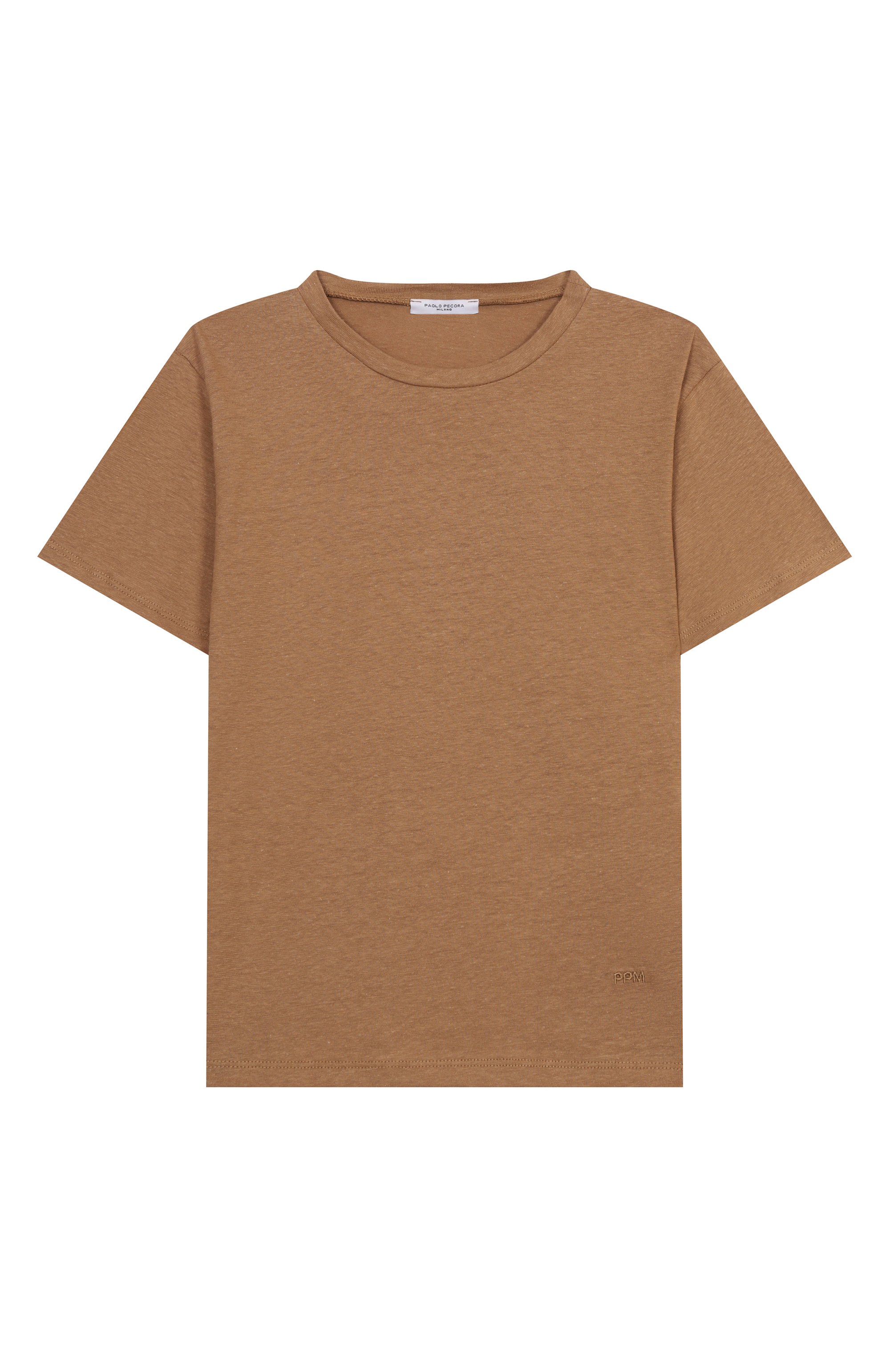 Футболка изо льна и хлопка PAOLO PECORA MILANO, арт. PP3946/6-12, фото 1