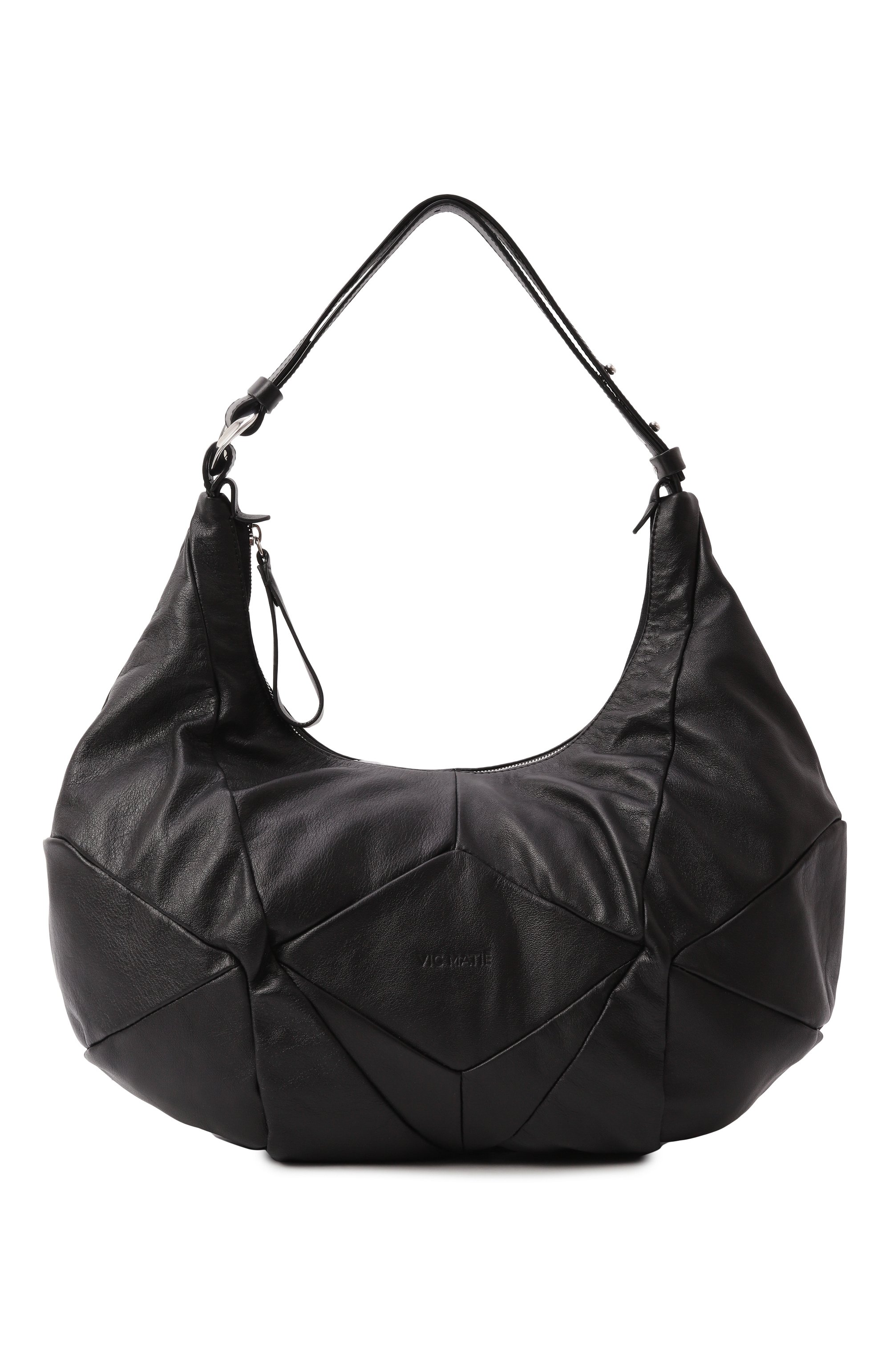 Сумка VIC MATIE черного цвета по цене 43950 руб., арт. 1G0532T_999C070101, фото 1 Сумка VIC MATIE, арт. 1G0532T_999C070101, фото 1