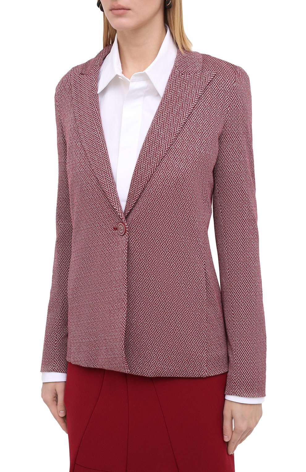 Жакет из вискозы GIORGIO ARMANI, арт. 6HAG74/AJLVZ, фото 4
