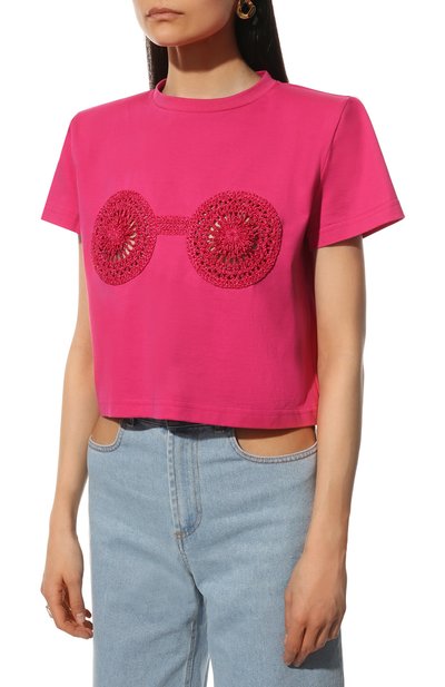 Хлопковая футболка MAGDA BUTRYM, арт. 1763210009, фото 3