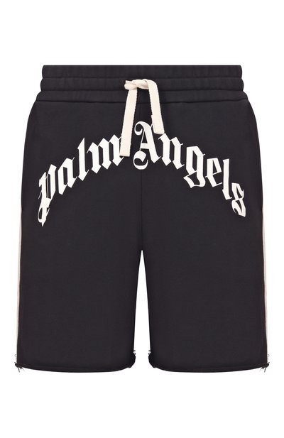 Мужские хлопковые шорты PALM ANGELS, арт. PMCI02DS26FLE001