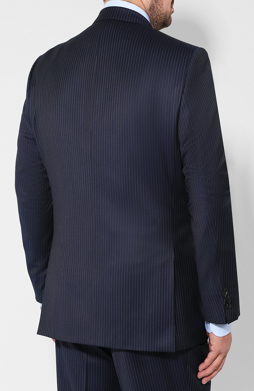 Шерстяной костюм с пиджаком на двух пуговицах EDUARD DRESSLER, арт. NR12/12045, фото 3