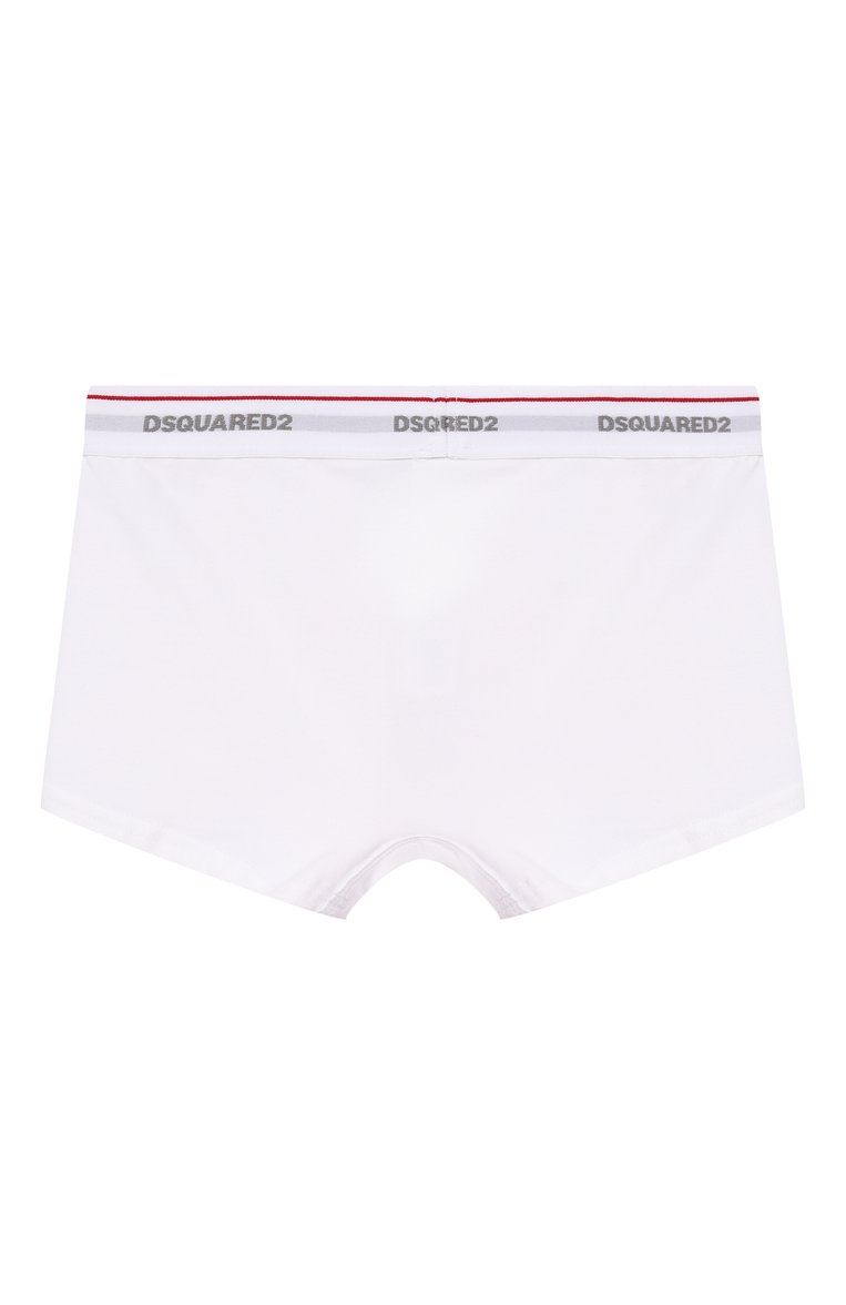 Детские комплект из двух боксеров DSQUARED2 разноцветного цвета, арт. DQ2479/D008J | Фото 6 (Рукава: Короткие; Материал внешний: Хлопок; Ростовк�а одежда: 4 года | 104 см, 6 лет | 116 см, 8 лет | 128 см, 10 - 11 лет | 140 - 146см, 13 - 15 лет | 158 см, 16 лет | 164 см)