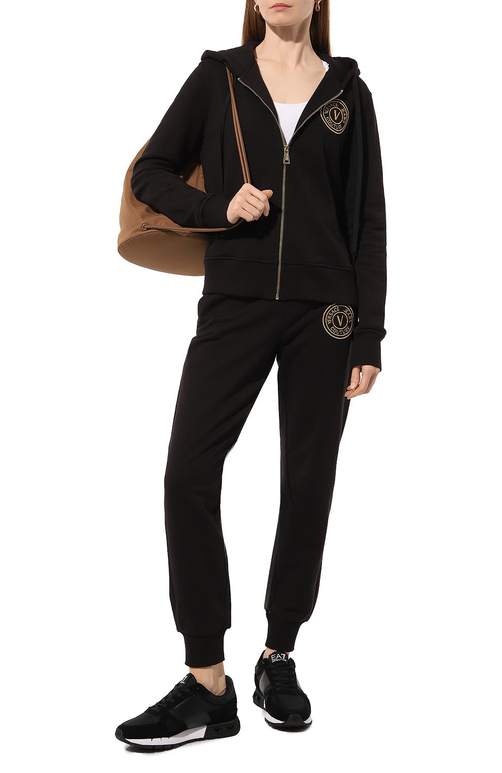 Хлопковая толстовка VERSACE JEANS COUTURE, арт. 76HAIT02/CF01T, фото 2