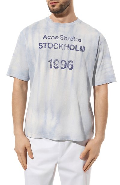 Хлопковая футболка ACNE STUDIOS, арт. FN MN TSHI000424AAV, фото 3