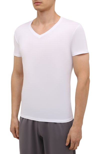 Хлопковая футболка ZEGNA, арт. N2M800050, фото 3