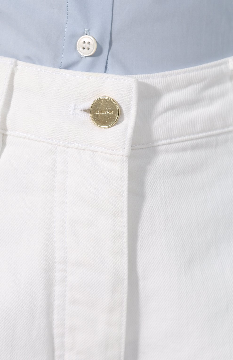 Джинсы JACQUEMUS белого цвета по цене 25500 руб., арт. 201DE05/41100, фото 5 Джинсы JACQUEMUS, арт. 201DE05/41100, фото 5