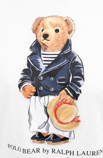 Хлопковая футболка POLO RALPH LAUREN, арт. 211827926, фото 5