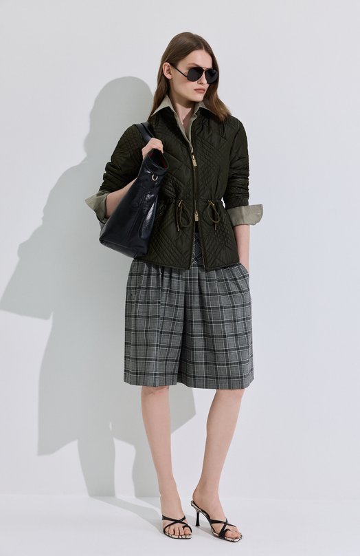 Шерстяные шорты Valentino 8B3RD0N0/9W7 Серый  8B3RD0N0/9W7 Фото 6