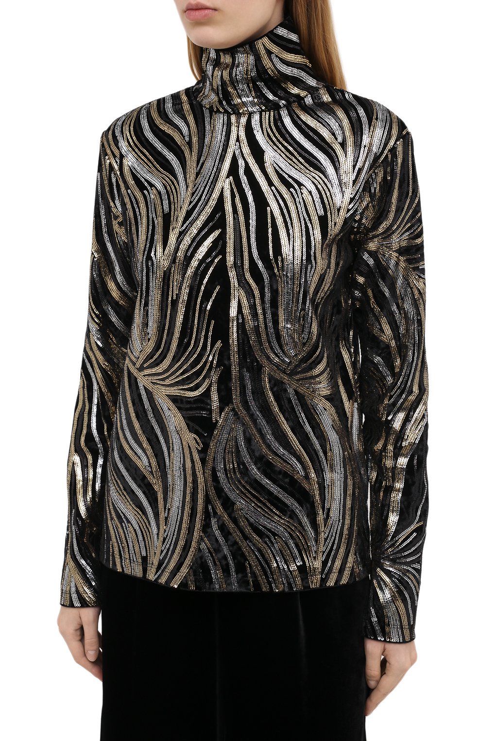 Водолазка с пайетками DRIES VAN NOTEN, арт. 202-11135-1316, фото 3