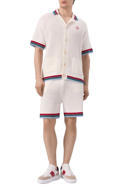 Хлопковые шорты CASABLANCA, арт. MS25KW92101, фото 2