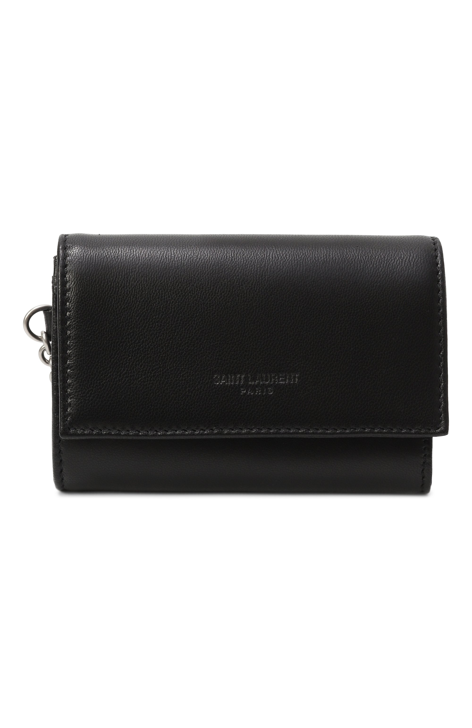 Кожаный футляр для кредитных карт SAINT LAURENT, арт. 820408/1EL0E, фото 1