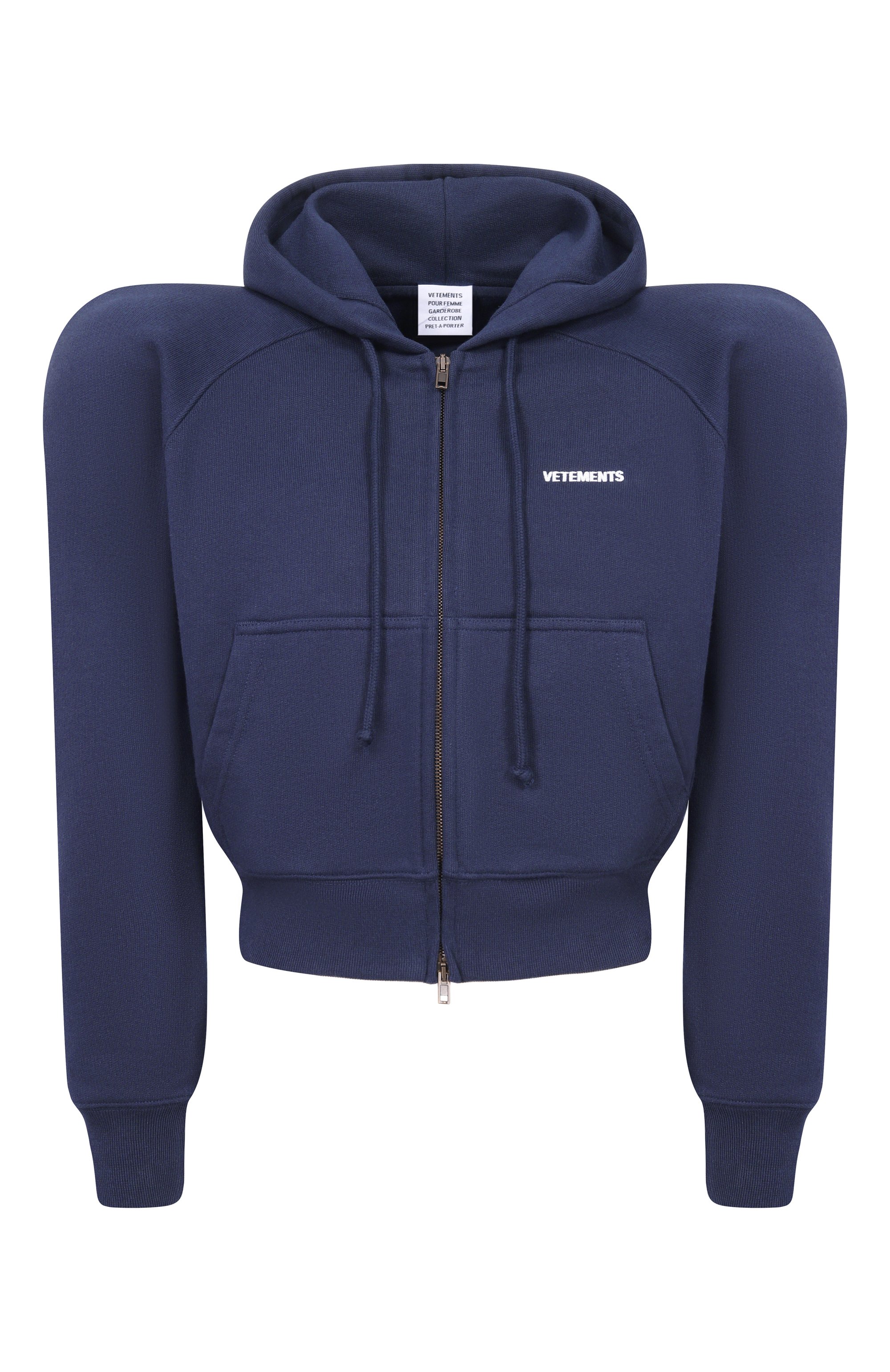 Хл опковая толстовка VETEMENTS, арт. WE76ZU497N/1302 M0LLET0N, фото 1
