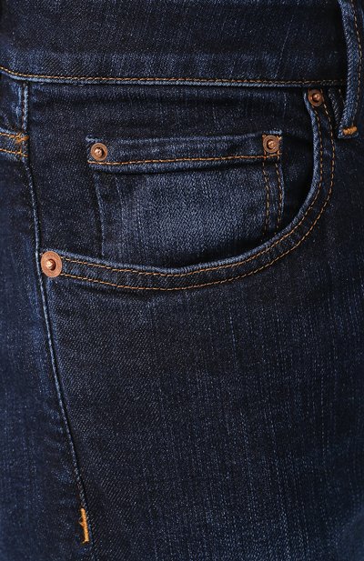 Джинсы прямого кроя HAND PICKED синего цвета по цене 32700 руб., арт. RAVELL0 C 01553-W2, фото 5 Джинсы прямого кроя HAND PICKED, арт. RAVELL0 C 01553-W2, фото 5