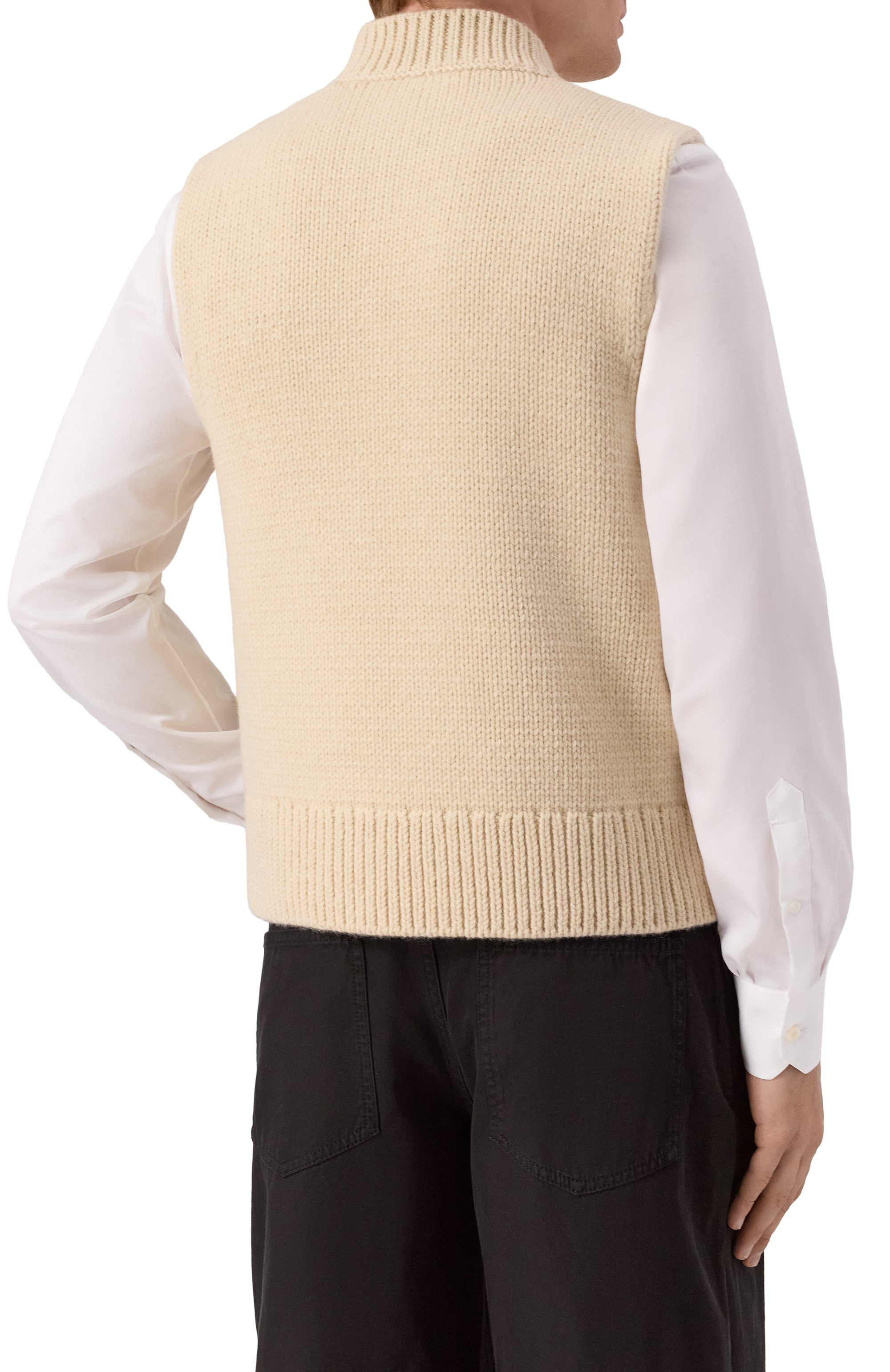 Жилет из шерсти и кашемира DRIES VAN NOTEN, арт. 021245-2710-005, фото 4