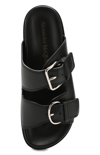 Кожаные шлепанцы ALEXANDER MCQUEEN, а рт. 611722/WHXN3, фото 5