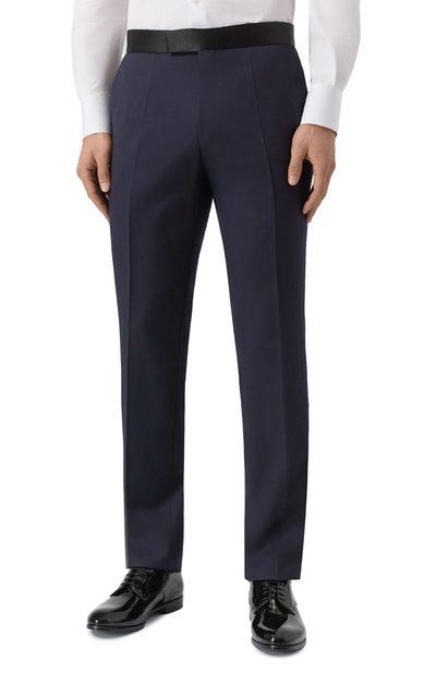 Шерстяные брюки BOSS, арт. 50469186, фото 3