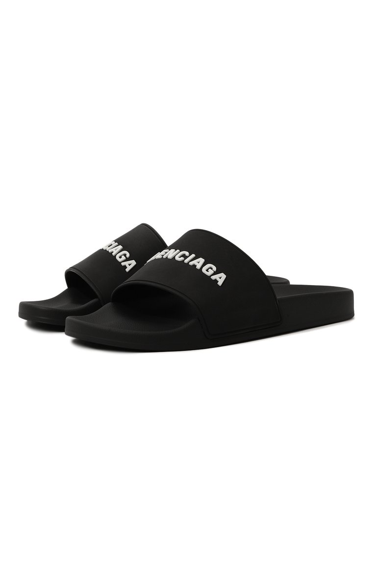 Резиновые шлепанцы pool BALENCIAGA, арт. 565826/W1S80, фото 1