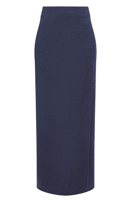 Юбка из шерсти и вискозы Gran Sasso 57244/12848 Синий 57244/12848