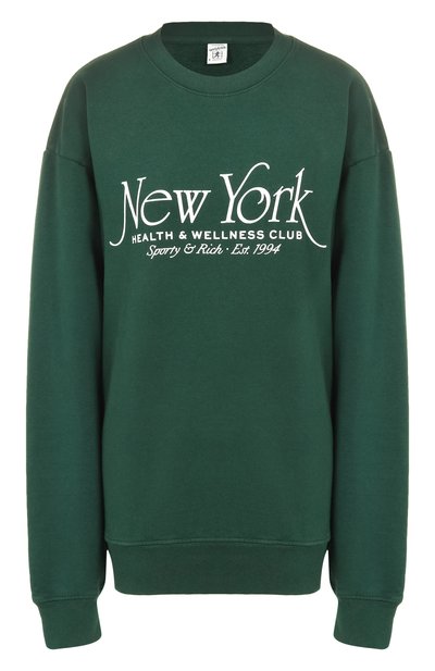 Мужские хлопковый свитшот SPORTY AND RICH, арт. ST071606034GR10