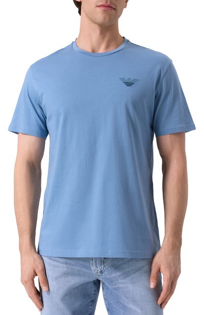 Хлопковая футболка EMPORIO ARMANI, арт. EM000574/AF12334, фото 3