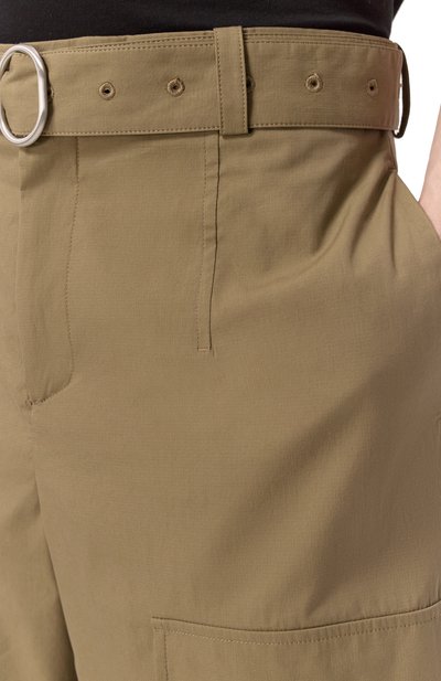 Шорты из хлопка и шелка JIL SANDER, арт. J22KA0287-J45287, фото 5