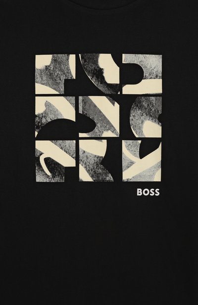 Хлопковый лонгслив BOSS, арт. J52376, фото 3