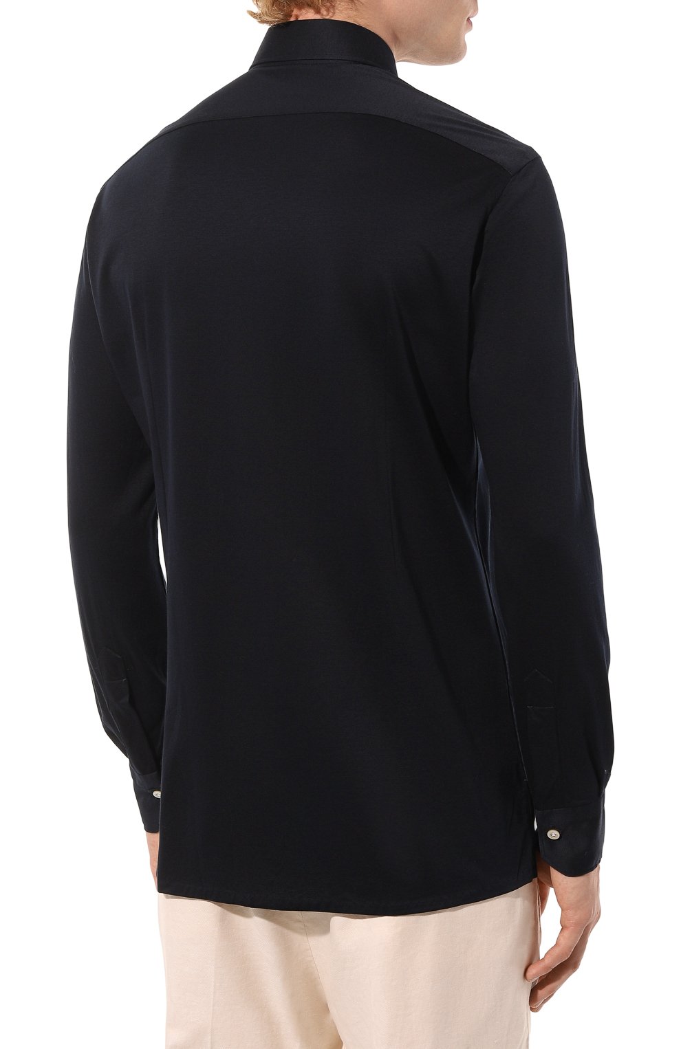 Хлопковая рубашка KITON, арт. UMCNERK06R4911, фото 4