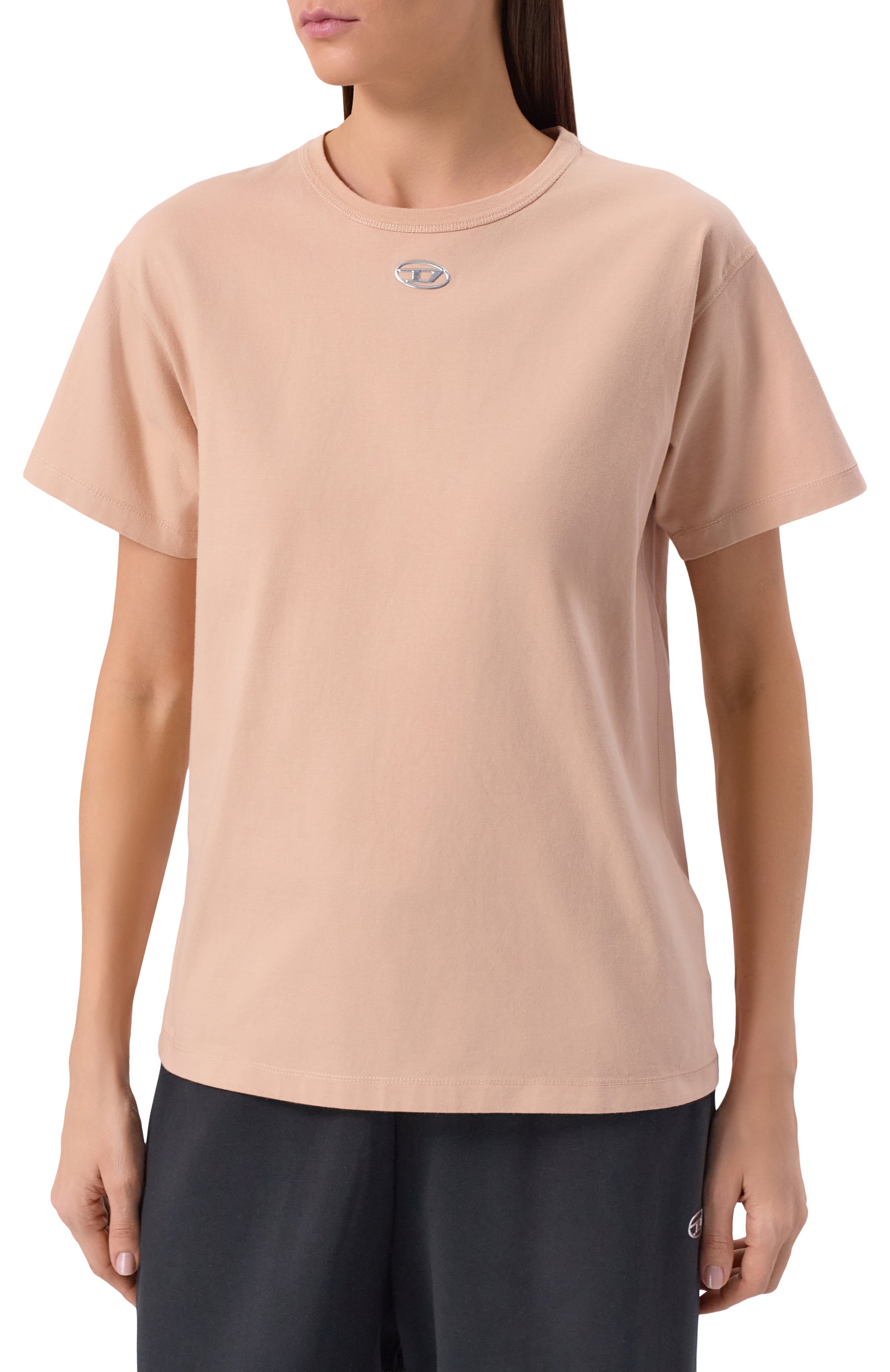 Хлопковая футболка DIESEL, арт. A20399/0JMBB, фото 3