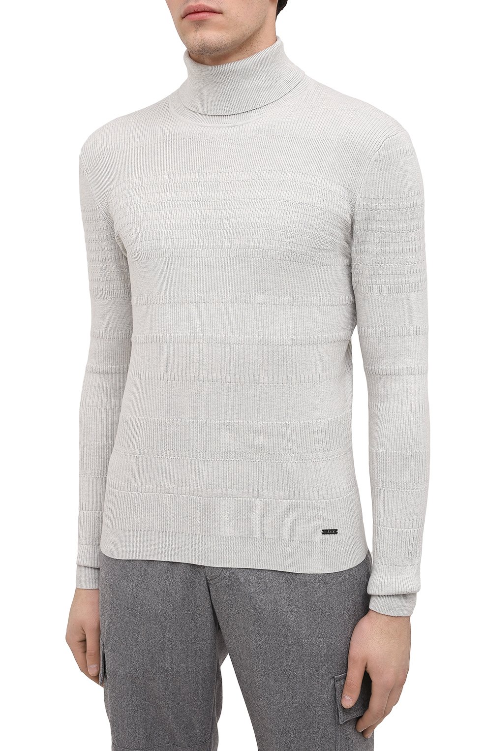 Водолазка из шерсти и хлопка HUGO, арт. 50435603, фото 3