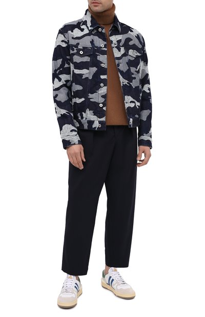 Комбинированные кеды LANVIN, арт. FM-SKDK00-NASH-A20, фото 2