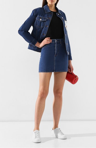 Джинсовая юбка BURBERRY, арт. 8010713, фото 2