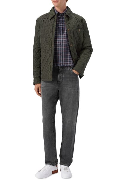 Хлопковая рубашка DOLCE & GABBANA, арт. G5JZ9T/FQ5NI, фото 2