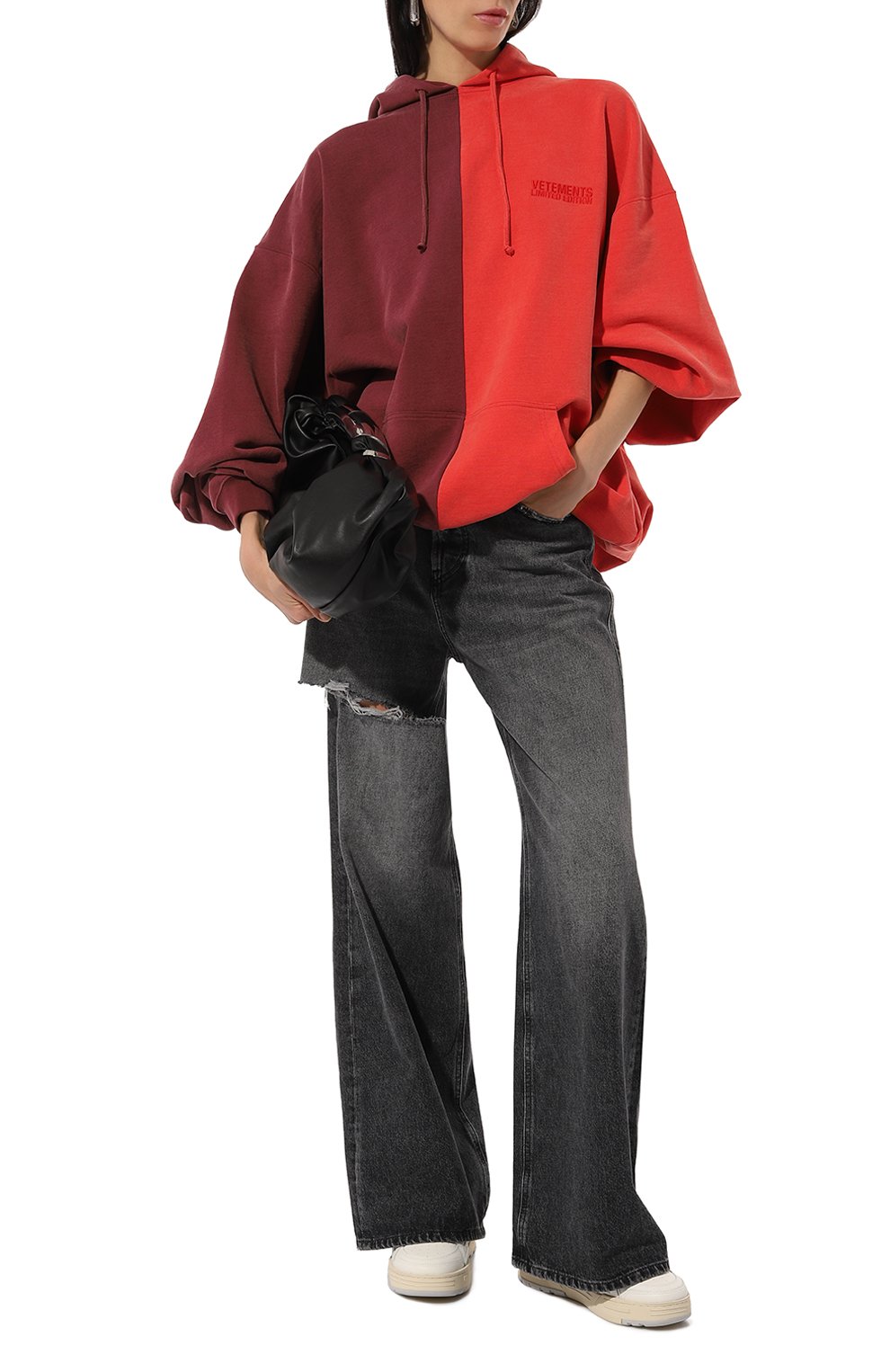 Кожаные кеды venice PALM ANGELS, арт. PWIA065F24LEA003, фото 2