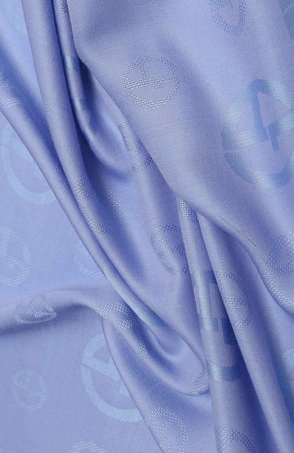 Платок из шерсти и шелка GIORGIO ARMANI голубого цвета по цене 79950 руб., арт. 795306/3R110, фото 3 Платок из шерсти и шелка GIORGIO ARMANI, арт. 795306/3R110, фото 3