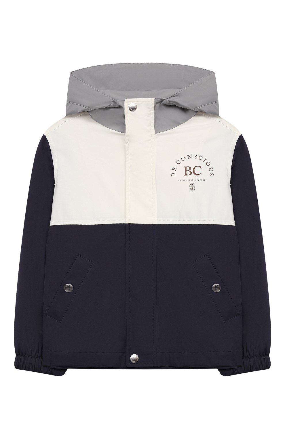 Ветровка с капюшоном BRUNELLO CUCINELLI, арт. BM45A0917B, фото 1