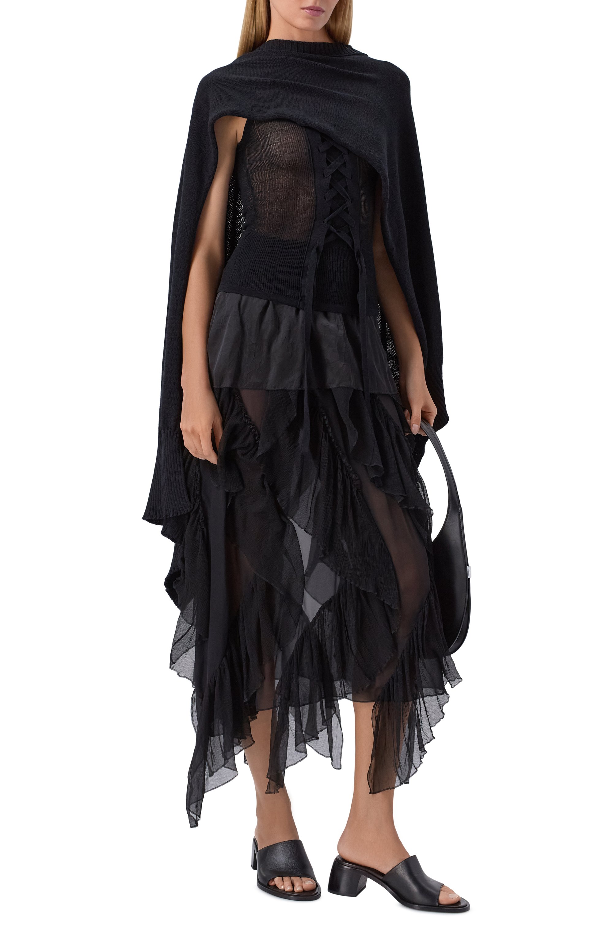 Кожаные мюли lyra 50 ANN DEMEULEMEESTER, арт. B0013864/LT187, фото 3