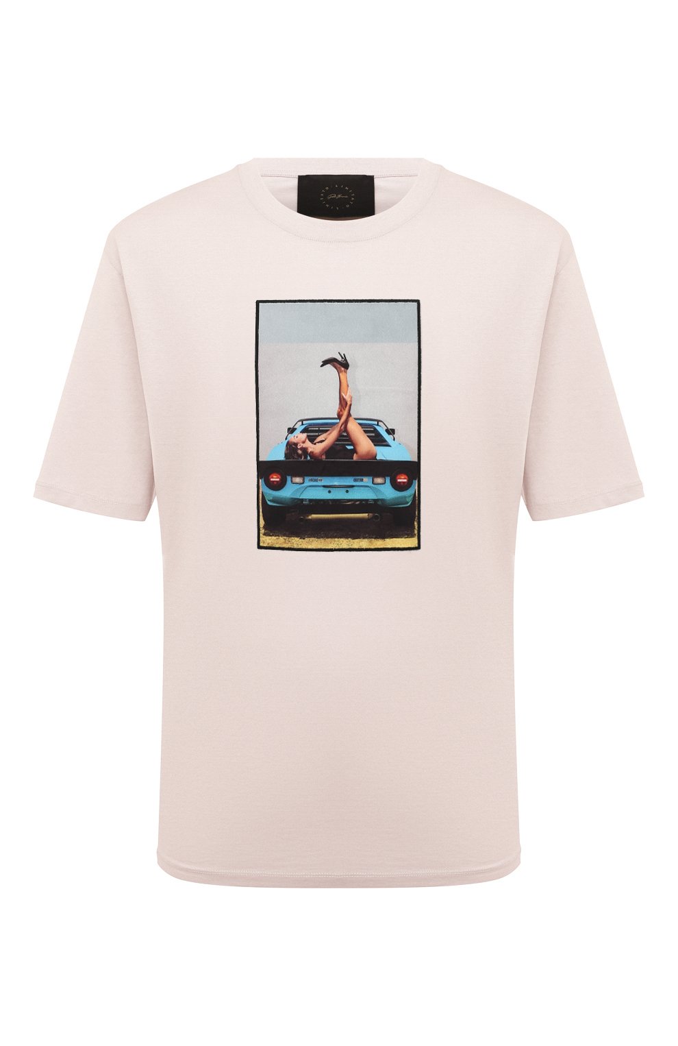 Хлопковая футболка LIMITATO белого цвета по цене 23950 руб., арт. WAY UP/TSHIRT, фото 1 Хлопковая футболка LIMITATO, арт. WAY UP/TSHIRT, фото 1