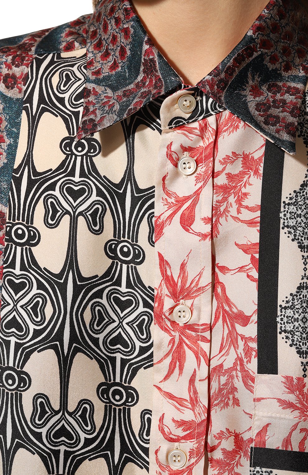 Шелковая рубашка ERIKA CAVALLINI, арт. S3/P/P3ST24, фото 5