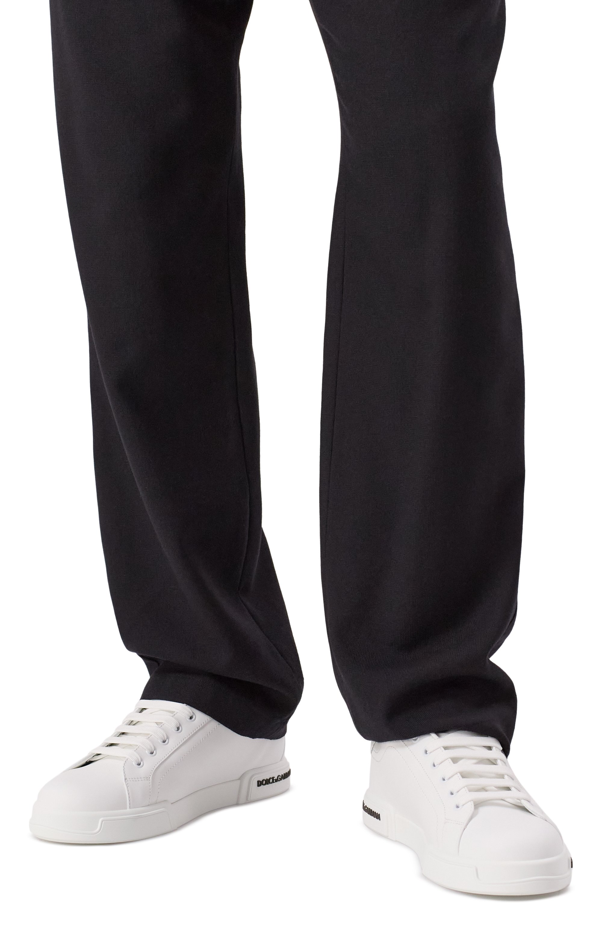 Кожаные кеды portofino DOLCE & GABBANA, арт. CS2213/AA335, фото 3