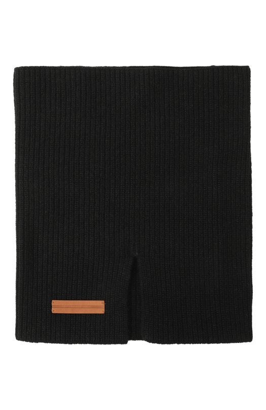 Кашемировый шарф-снуд Zegna NEK/UEAT12A8 Чёрный  NEK/UEAT12A8 Фото 4
